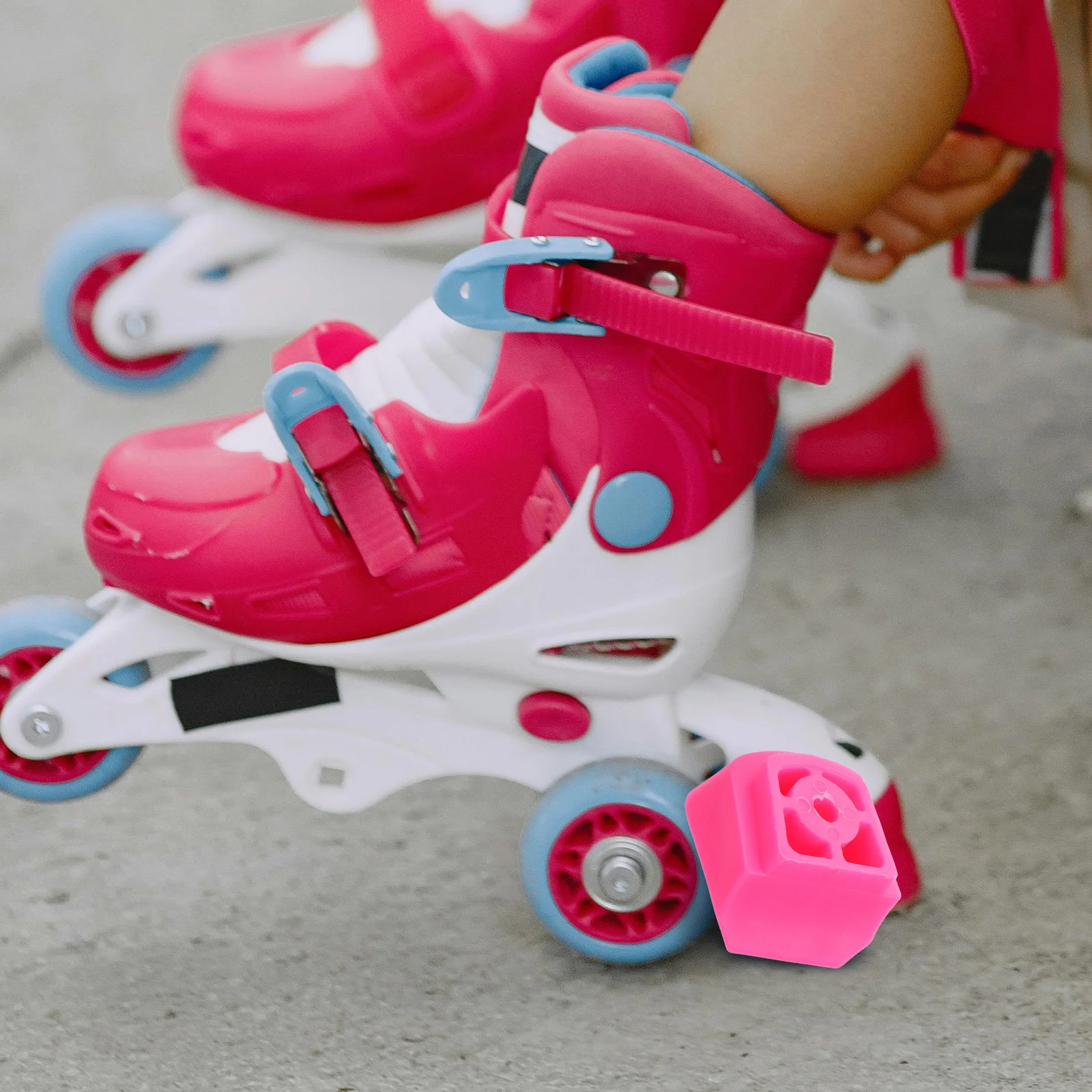 

2pcs s Skate Block Non-Slip Universal Roller Skates Safety Replacement Parts For Inline Skating Accessories