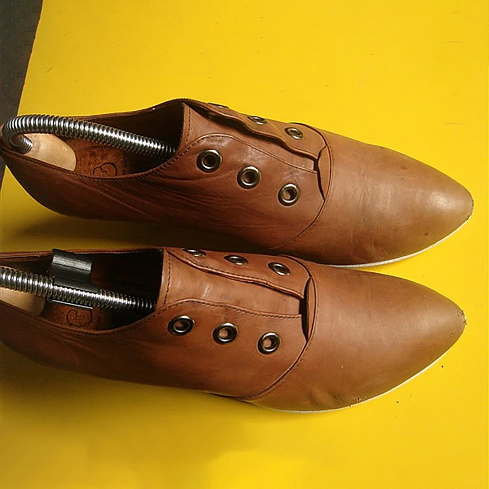 

5pcs Adjustable Shoe Tree Wooden Support Preserves Shape Prevents For Men Women Eu Size 39-40 Shoe Keeper Shaper