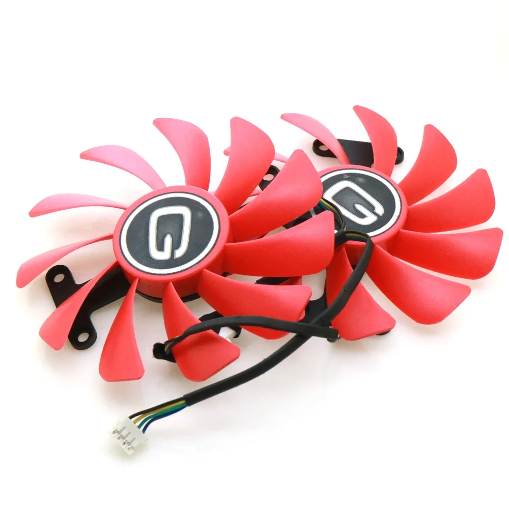 Free Shipping 2pcs/Lot GFM10012H12SPA 95mm VGA Fan 4Pin For GAINWARD GTX1070 GTX1080 Graphics Card Cooler Cooling Fan