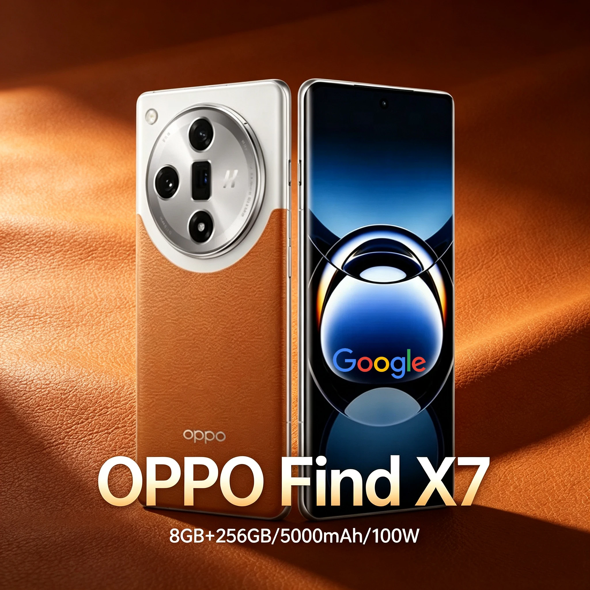 OPPO Find X7 5G Smartphone - Dual SIM Dual Standby Android Smart Unlock with 8GB RAM 256GB Storage 5000mAh Battery Long Life