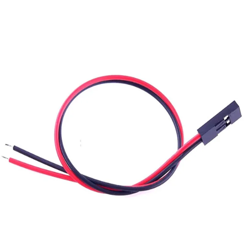 20pcs/10pc 2pin Dupont Cable 2P 2 Pin Female Jumper Connector Wire 2.54mm Pitch Length 10CM 20CM 30CM Single Head for 3D Printer