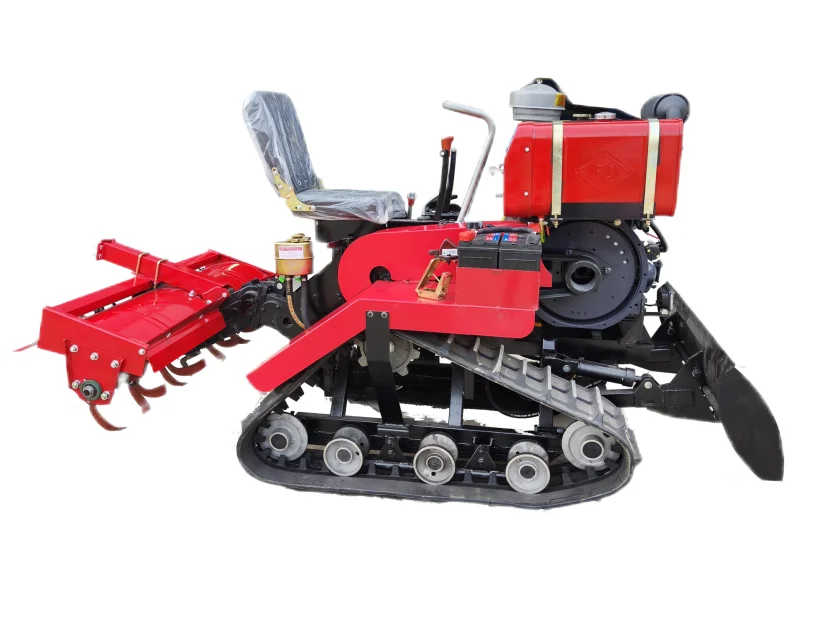 Power  Farming/Garden Multifunctional Mini Track Cultivator 50 HP
