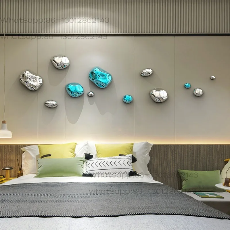 Wall decoration creative living room wall pendant room layout dining room bedroom  wall decoration stone