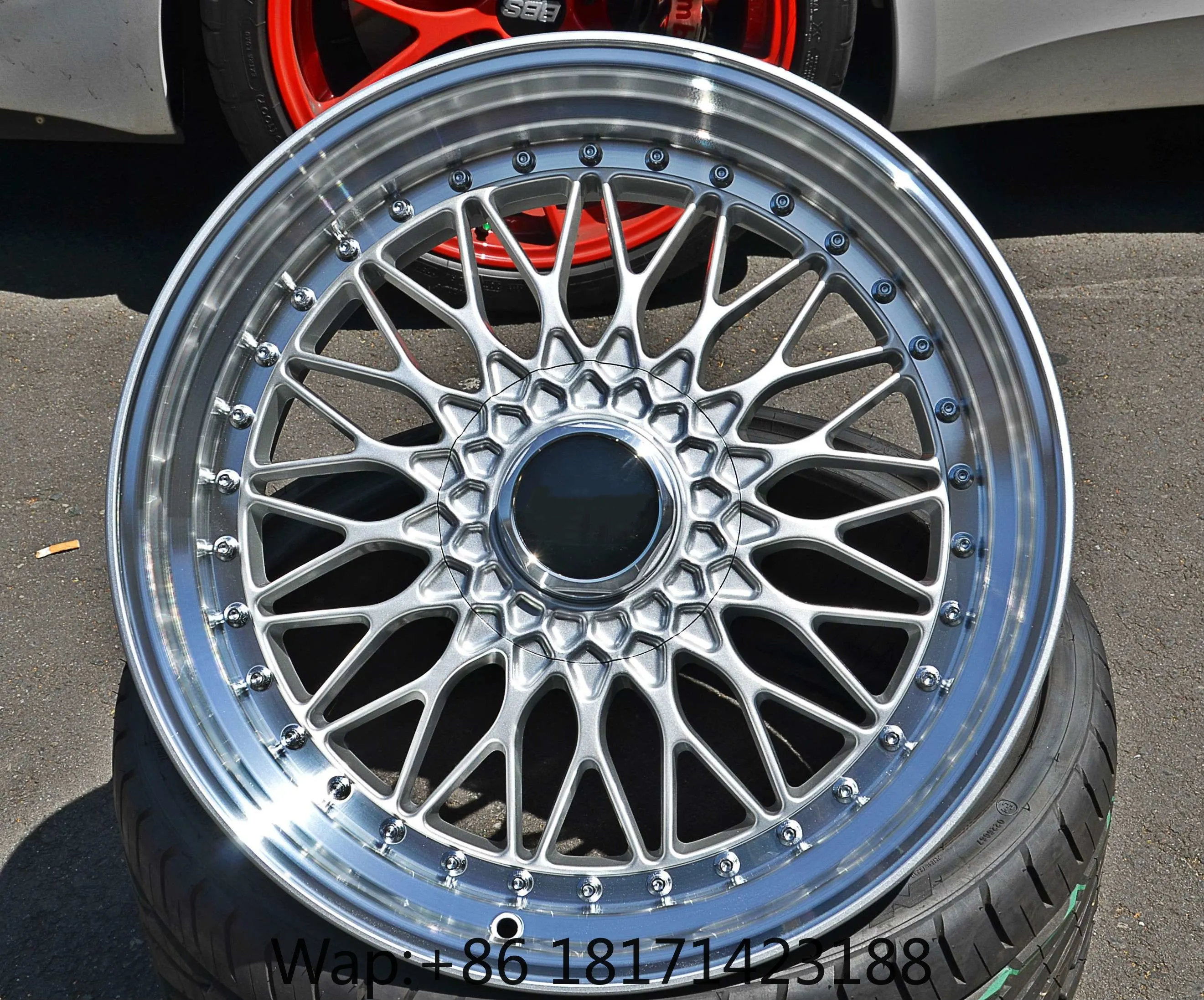 【Hot】Custom Classic Mesh Super RS 2‑Piece Forged Wheels 19 to 20 Inch for BMW E30 E36 E46 F80 M3 M4 for Porsche 911 for NSX for - view 4