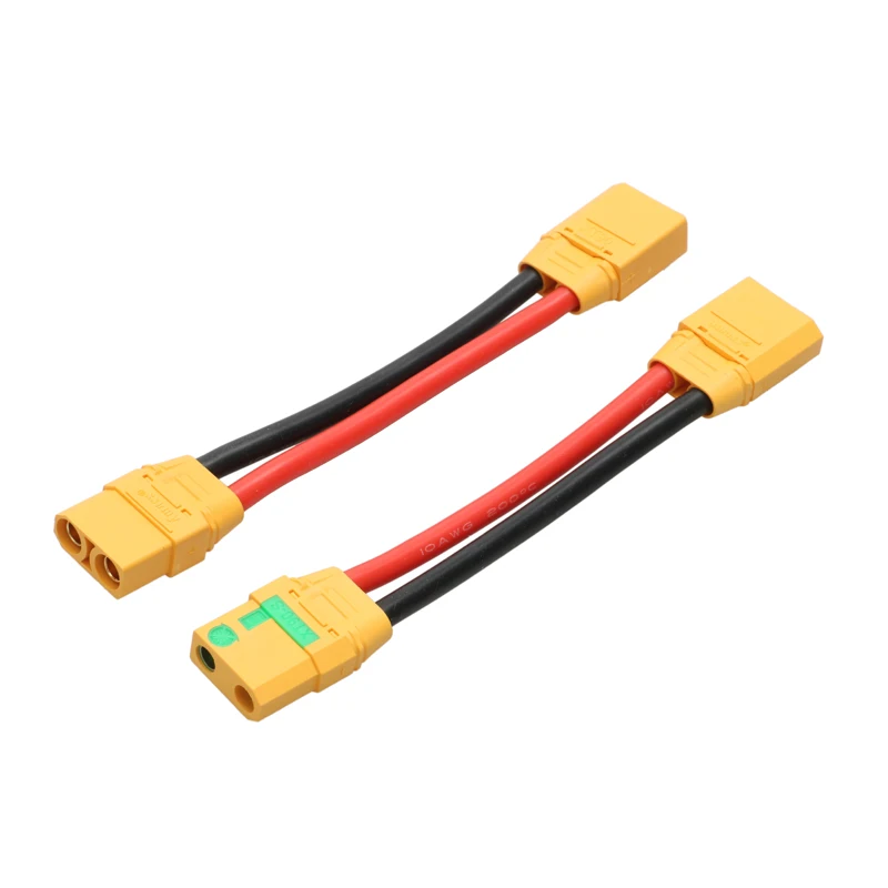 

XT90 XT90S Male to Female Plug Extension Line 10AWG Silicone Wire Battery ESC Balance Charging Adapter Cable for Aircraft Model