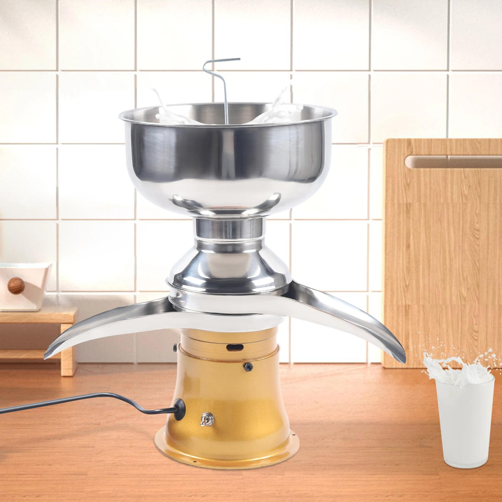 Elektrikli Süt Santrifüj Ayırı - Ice Cream Maker Electric incelemesi ve fiyatı