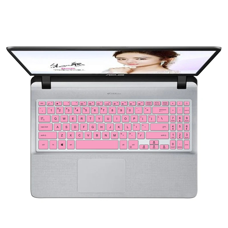 Silicone Laptop Keyboard Cover skin For Asus VivoBook 15  YX560U Y5000 X507 X507U X507UA X507UB X507UD x560ud X560 15.6 inch