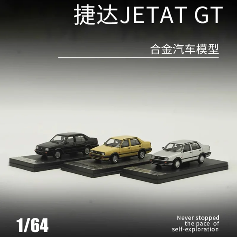 

Original 1:64 Scale Vintage VW JETTA GT Limited Edition Alloy Car Model Classic Adult Souvenir Gift Static Display