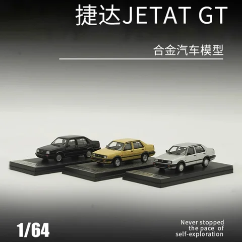 Original 1:64 Scale Vintage VW JETTA GT Limited Edition Alloy Car Model Classic Adult Souvenir Gift Static Display