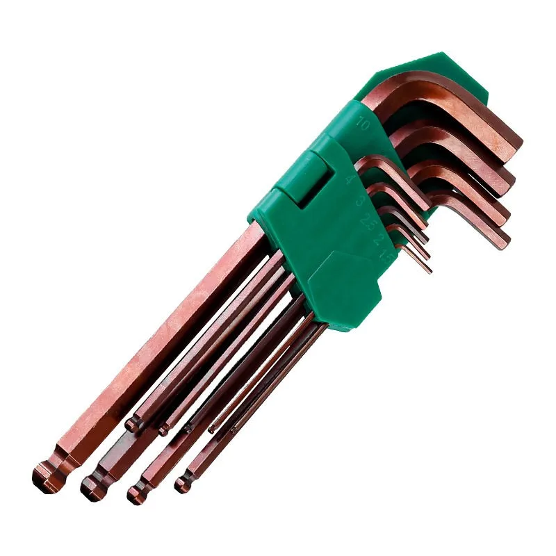 Hexagonal Wrench Set Hexagonal Inner Hexagonal Ball Head Flat Head Plum Blossom Universal Wrench Screwdriver Tool
