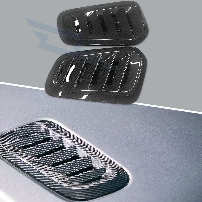 

Для Toyota GR Corolla GZEA14 (23+) вентиляционное отверстие капота в стиле Circuit из сухого карбона DCF, легкие внешние аксессуары для автомобиля