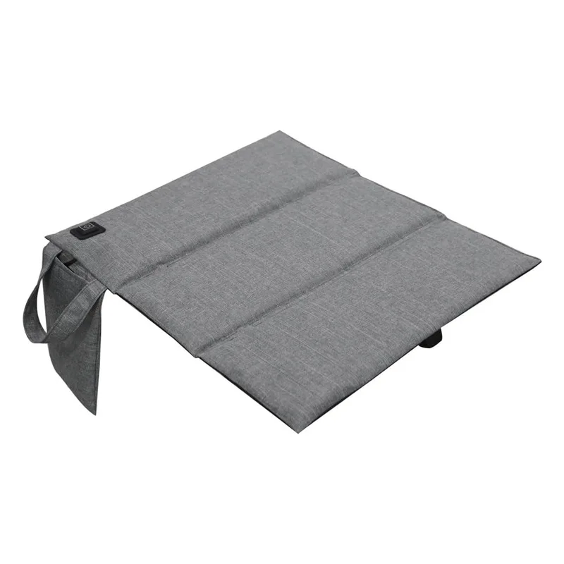Outdoor Heated Cushion Folding Portable Multifunctional Cushion Autumn and Winter Mountain Camping Moisture-proof Butt Cushion