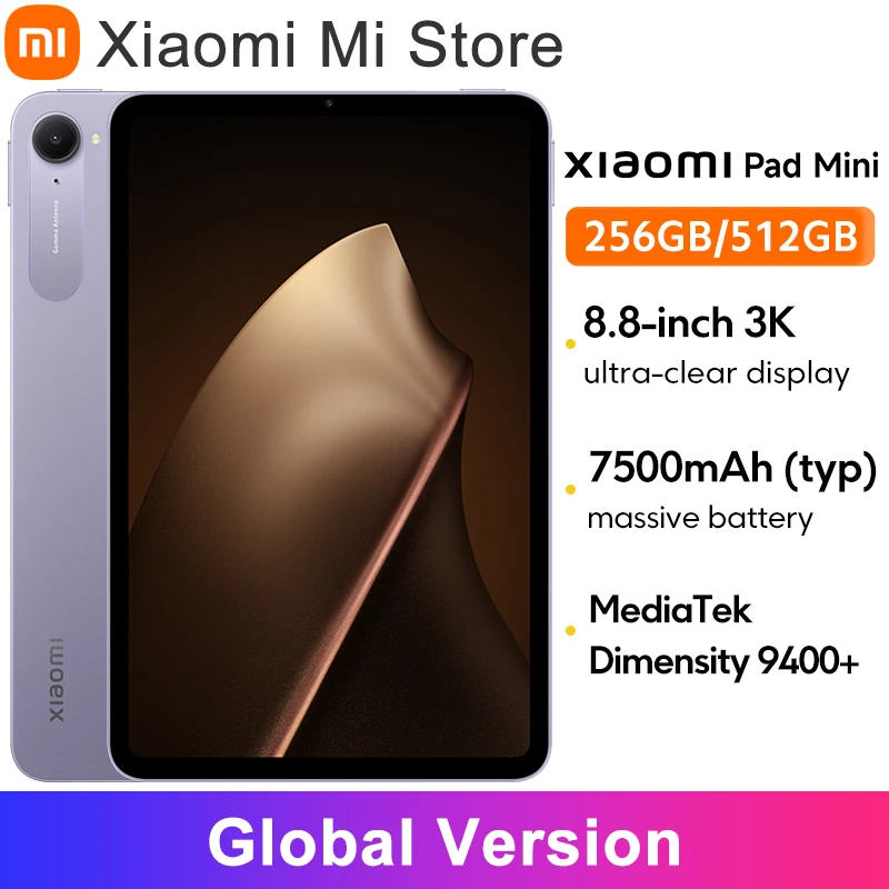 Xiaomi Pad Mini Global Version MediaTek Dimensity 9400+ 8.8