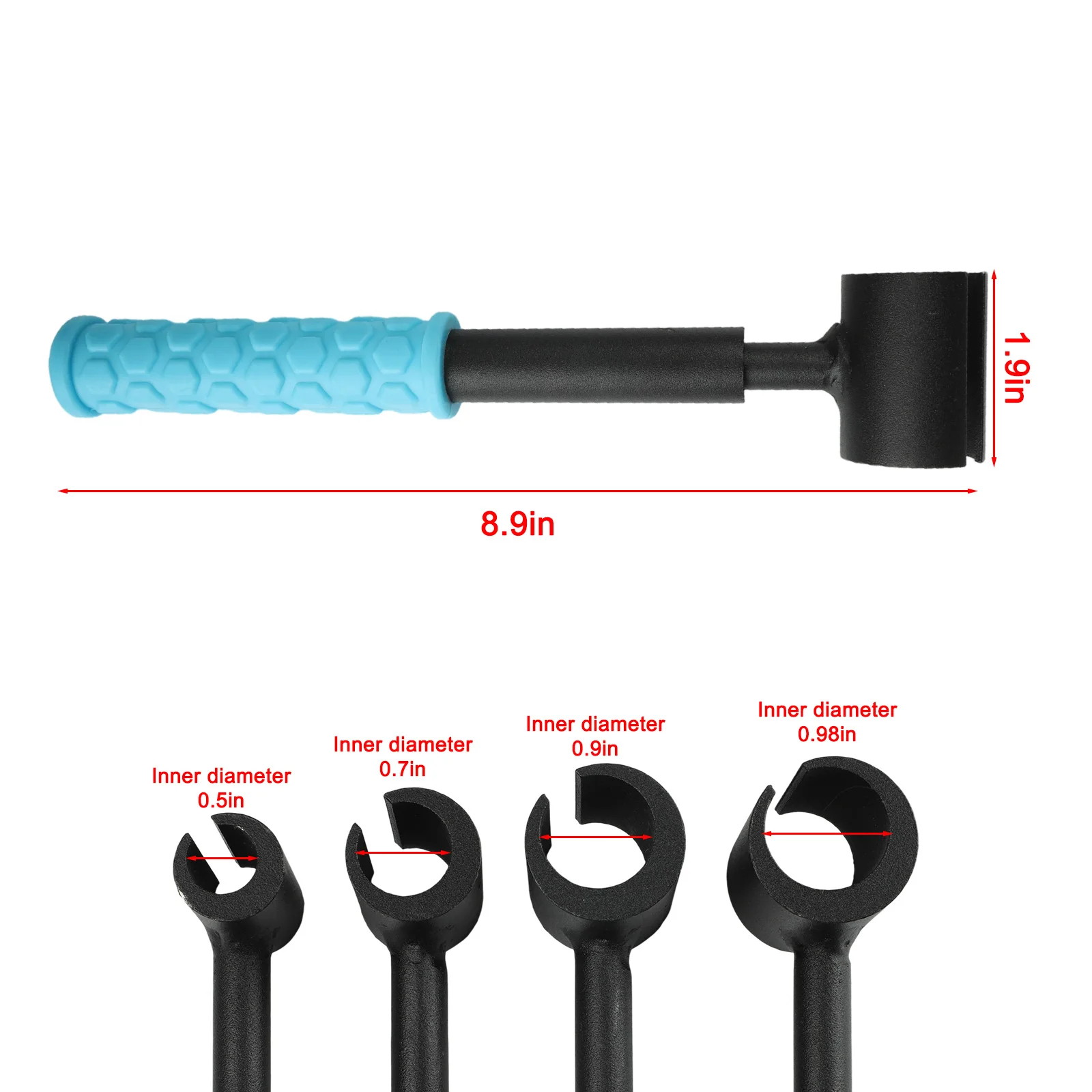 

Ergonomic Hinge Adjustment Tool Plumbing Multi-functional Wrenches Hinge Gap Tool Set User-friendly 10-inch Lever