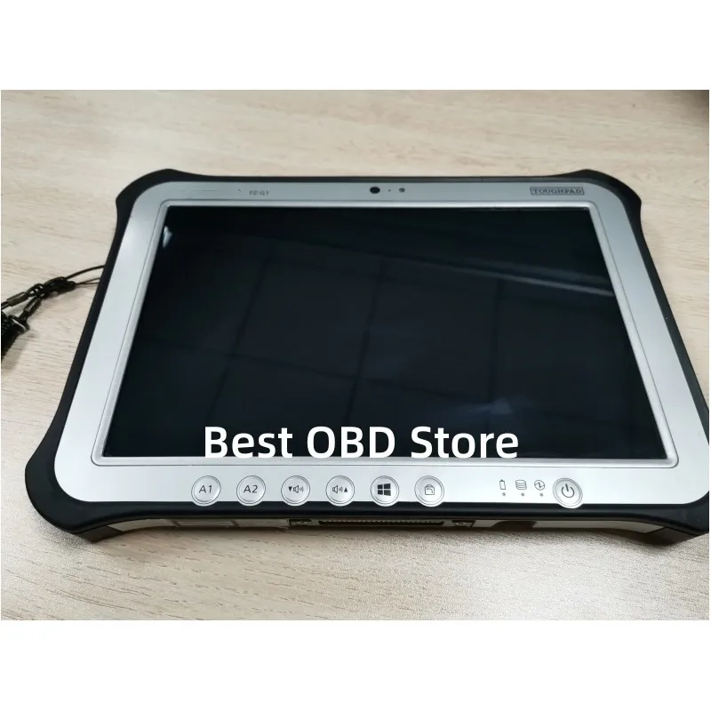 كمبيوتر محمول عسكري عالي الجودة FZ-G1 i5 4310u 4G/8G RAM IPS شاشة تعمل باللمس اللوحي Toughpad FZ G1 SSD Stylus win10 تشخيص #4