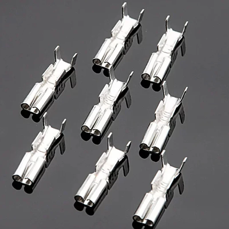 50/100/200PCS 2.0mm 2.0 Crimp Terminal Male Female Spade Connector Crimping terminals ZiiZ