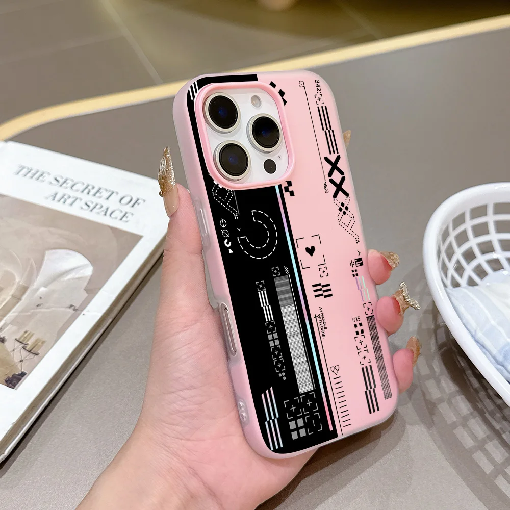 حار لعبة مكافحة سترايك CS GO سيليكون ماتي اللون 2 في 1 جراب هاتف آيفون 17 الهواء 16e 16 15 14 13 زائد 12 11 برو X XR ماكس