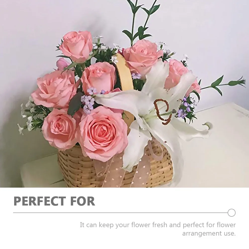 

9 Pcs Flower Mud Trays Strong Water Absorption Floral Foams Bowls Dried Floral Foams Bowls Home DIY Decor Flower Shop Use