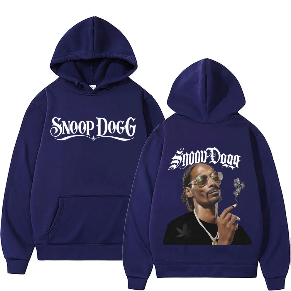 Vintage Snoop Dogg Graphic Hoodie Men Casual Hip Hop Style Hoodies Male Fashion Y2K Long Sleeve Pullovers Sweatshirt Streetwear