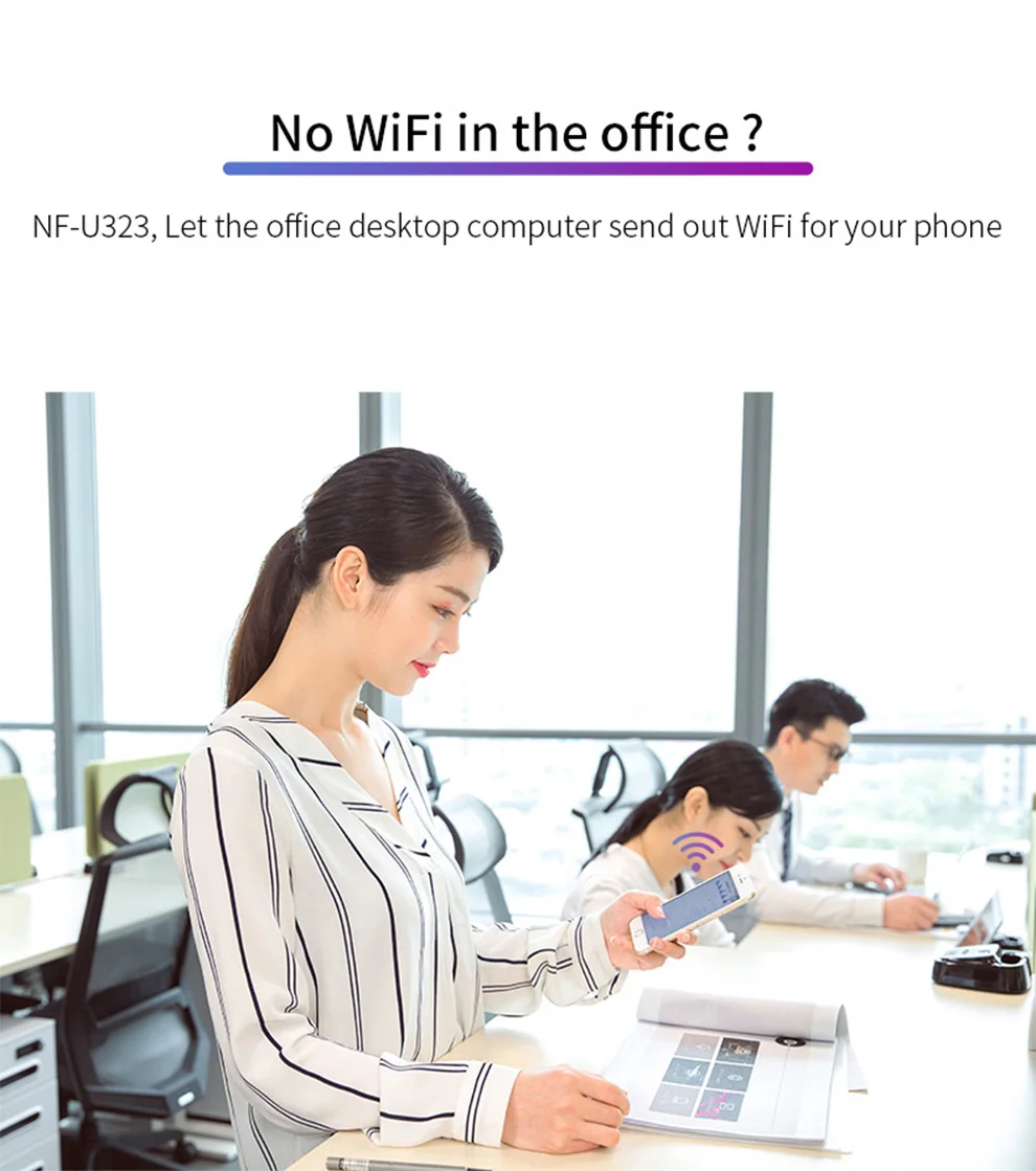 Comfast wifi5 1300mbps adaptador usb banda dupla wifi receptor placa de rede usb3.0 wpa3 para desktop portátil win7/8/8.1/10/11 mac