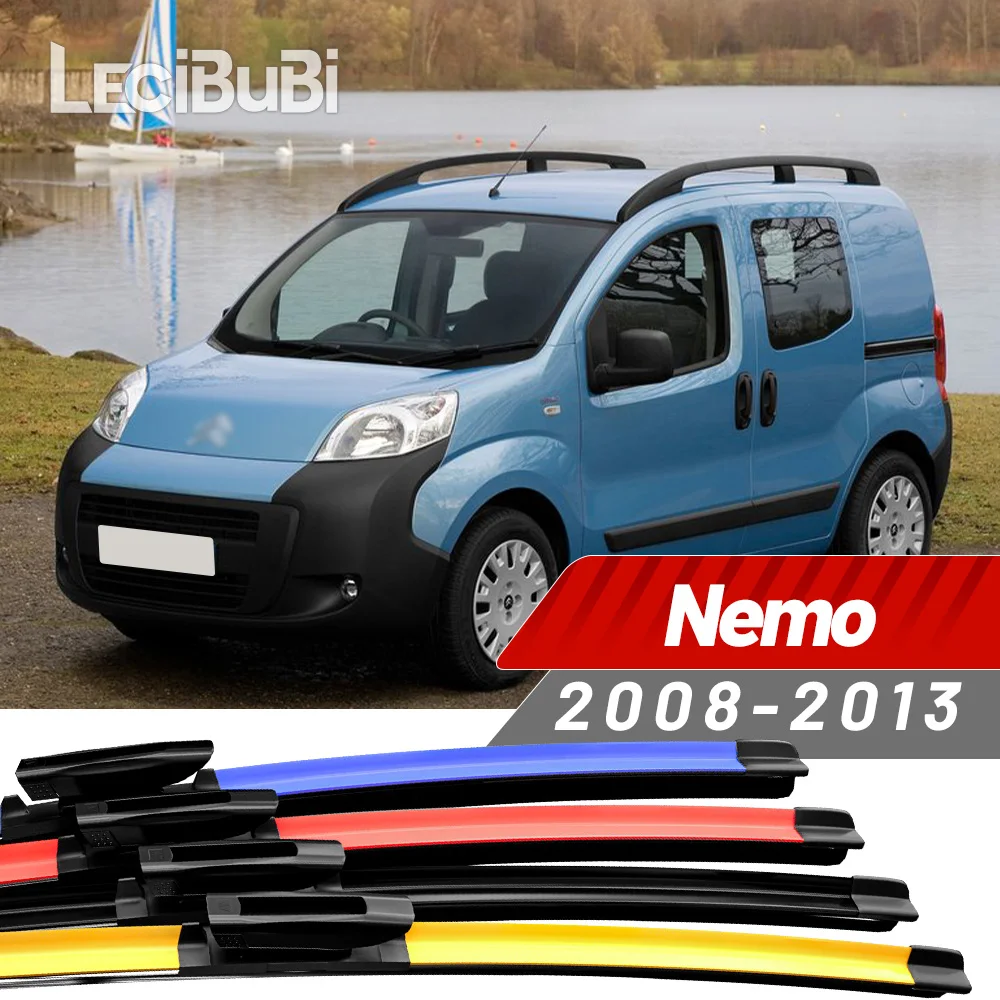 2 Stück für Citroen Nemo 2008–2013 2009 2010 2011 2012 Frontscheibenwischerblätter Scheibenwischer