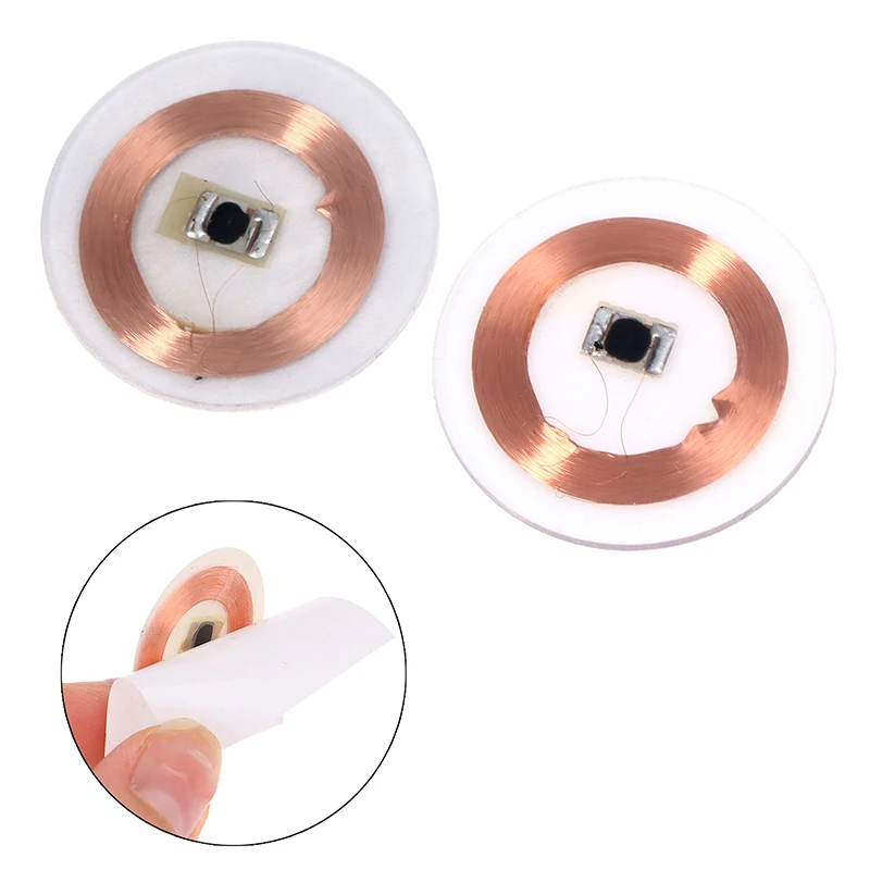 1/5PCS TK4100 Writable Stickers Proximity Cards Rewritable Adhesive Label For RFID Copier ID Card 25mm 125Khz Tags