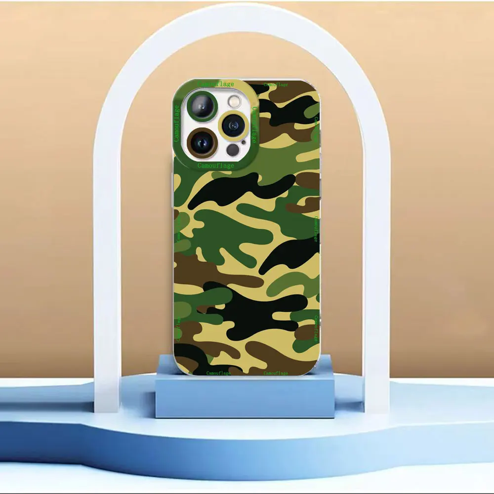 Etui na telefon Angel Eyes Clear do OPPO RENO 11 11F 10 8 8Z 8T 7 7Z 6 6Z 5G 5 5F 4 2 FIND X3 LITE Case Camouflage Painting