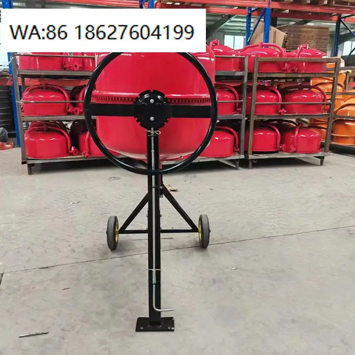 

Engine Manual Portable Cement Mixer High Quality Mini Concrete Mixer Home Construction Renovation Machine