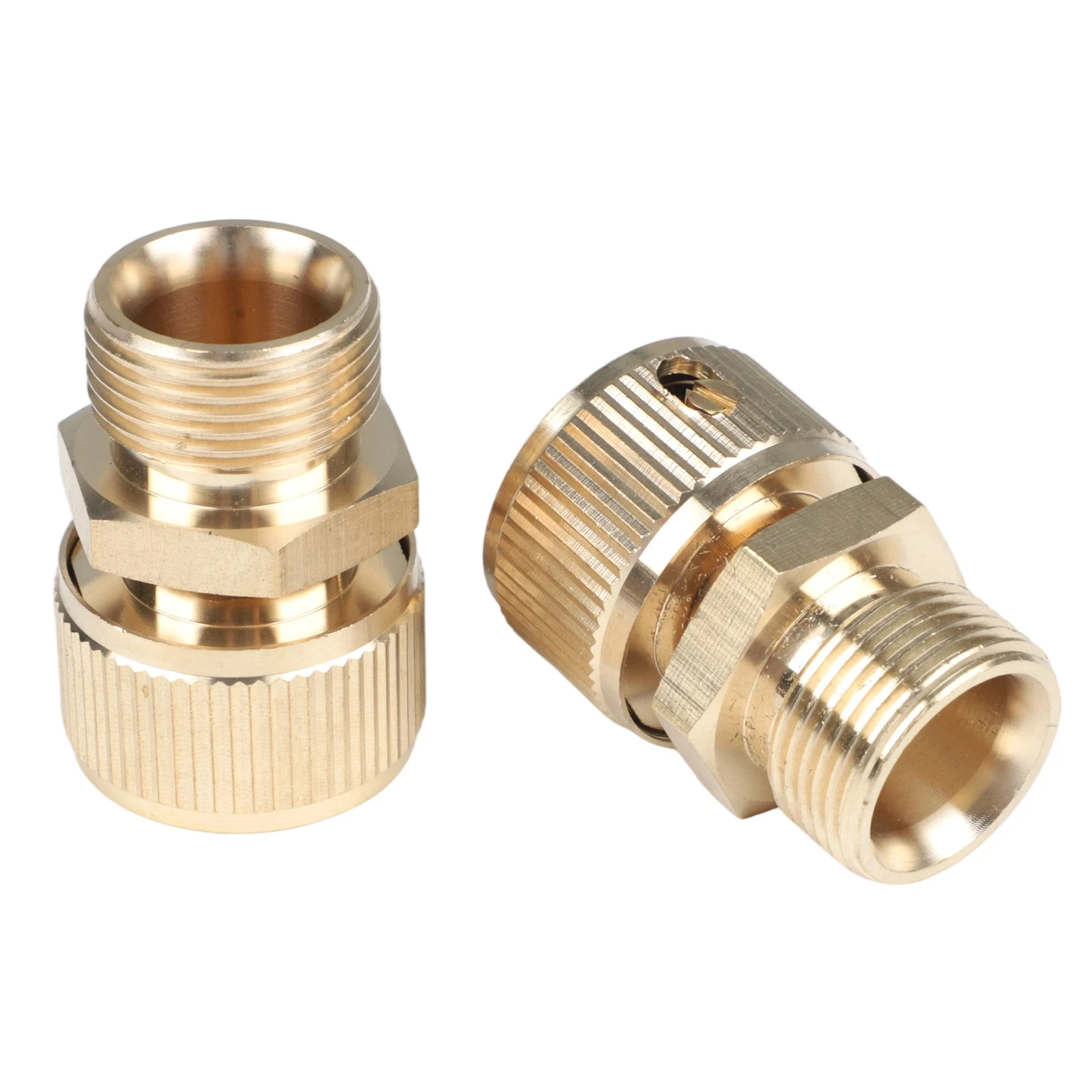 2 uds rosca externa de cobre 22*1,5 máquina de limpieza de juntas junta de tubería de agua conexión de agua conexión rápida de cobre