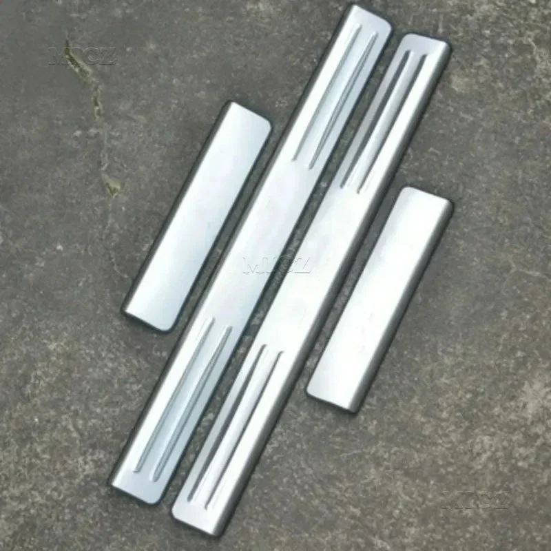 

For BMW X5 E70 X6 E71 2008 2009 2010 2014 2015 2016 2017 2018 Car Styling Stainless Steel Car Door Cover Outside Door Sill Plate