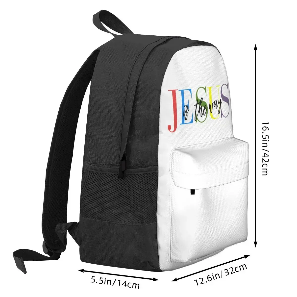 Jesus The Way The Truth And The Life Backpacks Boys Girls Bookbag Children School Bags Cartoon Kids Laptop Rucksack Shoulder Bag