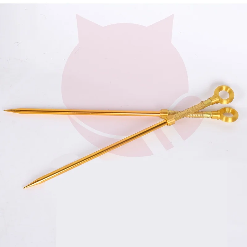 Spy Family Yor Forger Golden Sticks Cosplay Anime PVC armas mujeres disfraces de Halloween Accesorios