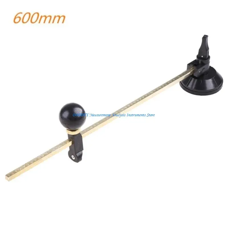 

367D Multi-function Glass Cutter Circle Glass Cutter with Window Adjustable Suction Cup 6 Wheel Construction Tool