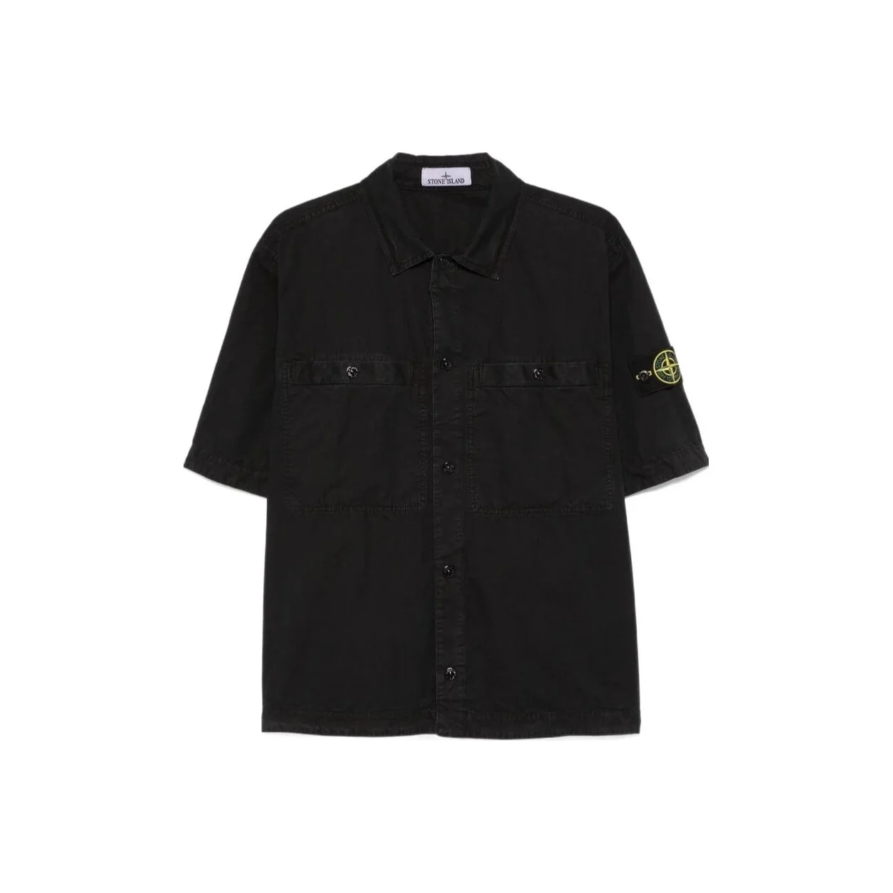 STONE ISLAND Shirts Men's Black Lapel Moderate K1S151200029S00WN-V0129