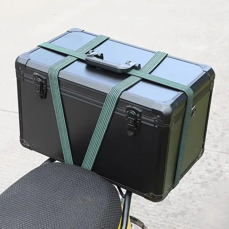 Motorcycle Luggage Straps Elastic Drawstring Tendon Binding Belt Bungee Cord Rope Portable Elastic Binding Rope For Outdoor