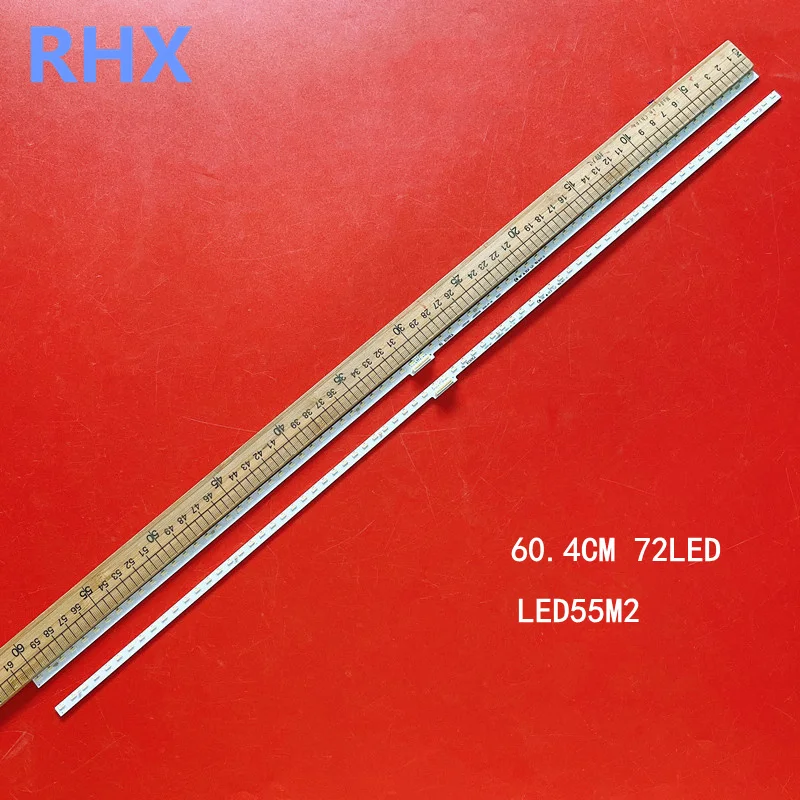 

LED backlight for Konka LED55M2 LED55T2 E55U 55G7U U55X2 strip light 35023329 37037806 35023330 60.4CM 72LED