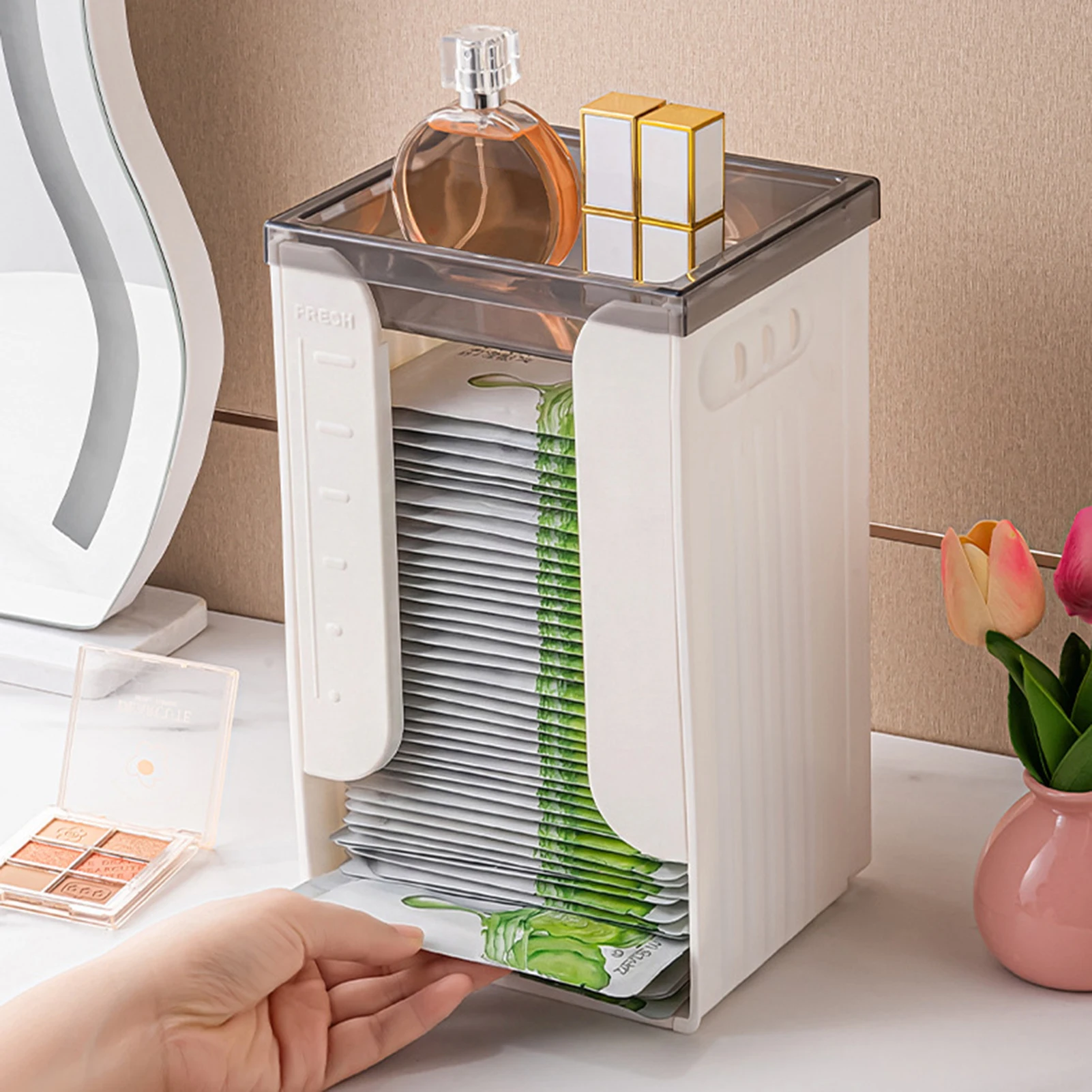 Foldable Kitchen Storage Box With Lid Japanese Right Angle Design Cabinet Organizer