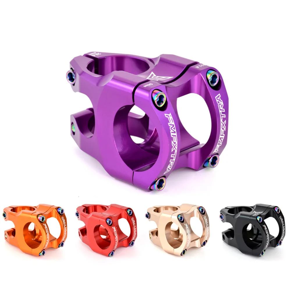 

Цветной вынос велосипеда из алюминиевого сплава, 35 мм, сверхлегкий, высокопрочный, для шоссейного велосипеда MTB, с коротким выносом DH AM XC, детали для велоспорта с ЧПУ