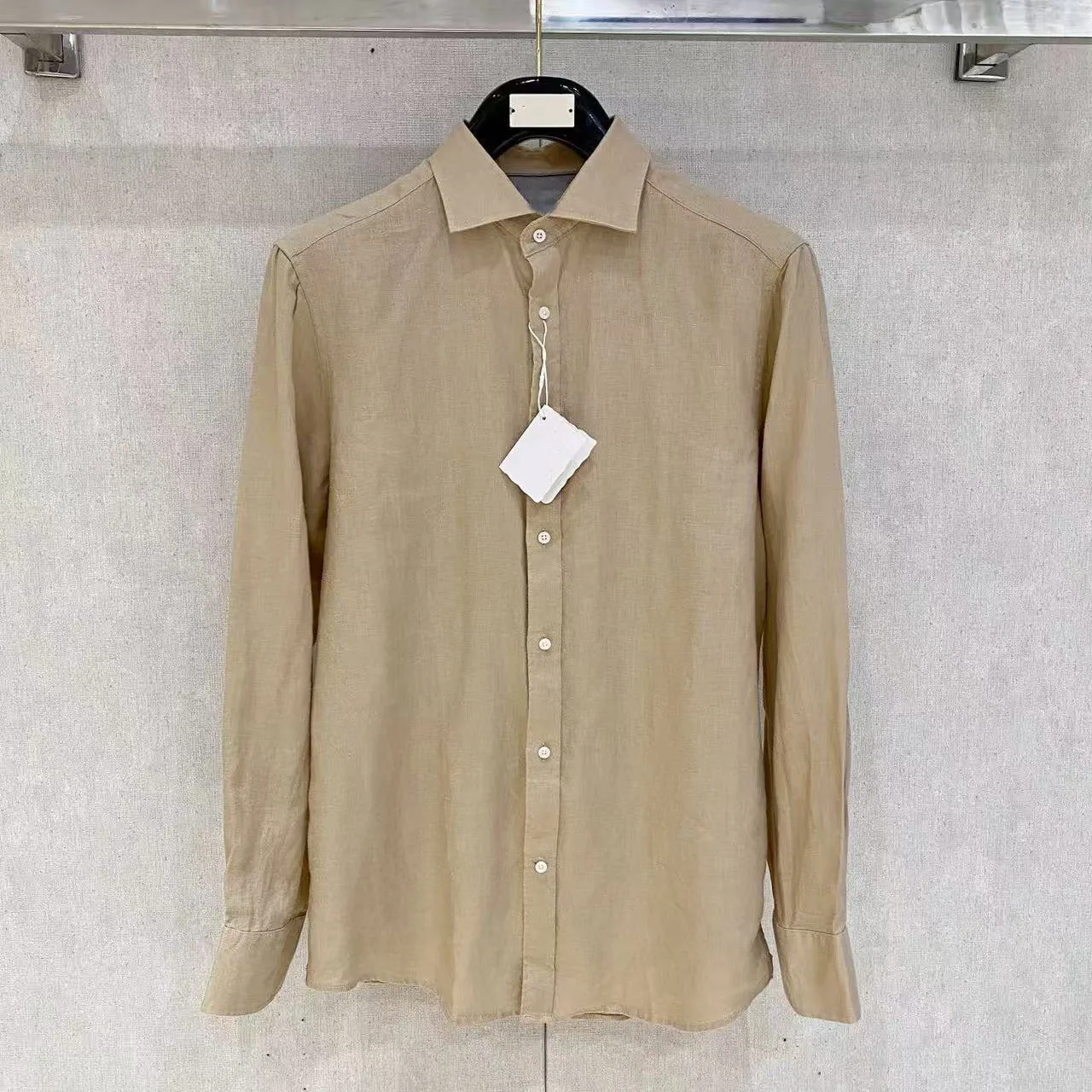 Koszula męska w stylu old money, casual, włoski styl BC