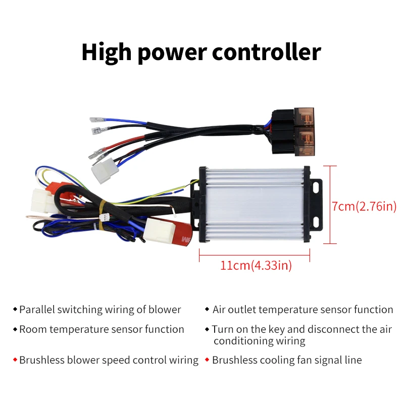 Parallel air conditioning indoor blower controller high-power control panel variable frequency energy-saving