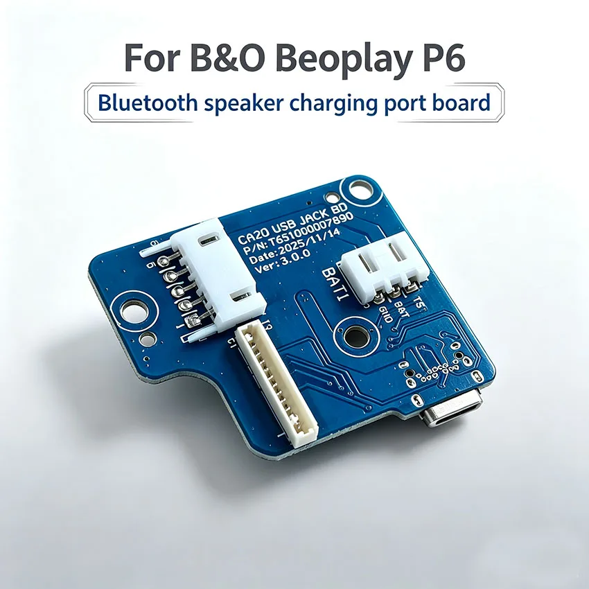 Original Disassembled Charging Port Board For B&O Beoplay P6 Bluetooth Speaker Good Condition Repair Spare Part connector