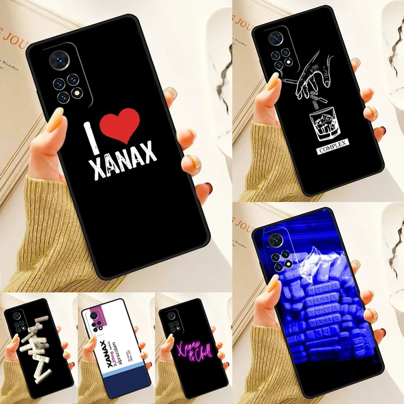 

Чехол-бампер Xanax для Samsung Galaxy S24 Plus S23 S20 S21FE Lite S22 Ultra Note 20 S8 S9 S10