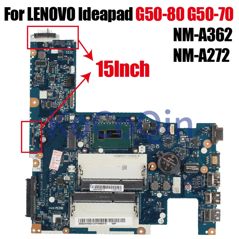 

For LENOVO Ideapad 15" G50-70 G50-80 14" G40-70 G40-80 Laptop Motherboard NM-A272 NM-A362 I3 I5 I7 CPU Notebook Mainboard Tested