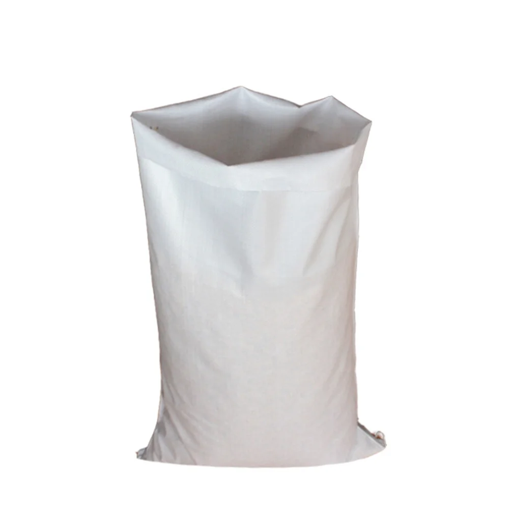 20개 플라스틱 직조 자루, 고강도 재사용 가능한 모래 자루, 밀가루 포장, 이사, 기숙사 보관용 폴리직조 자루, 건니백