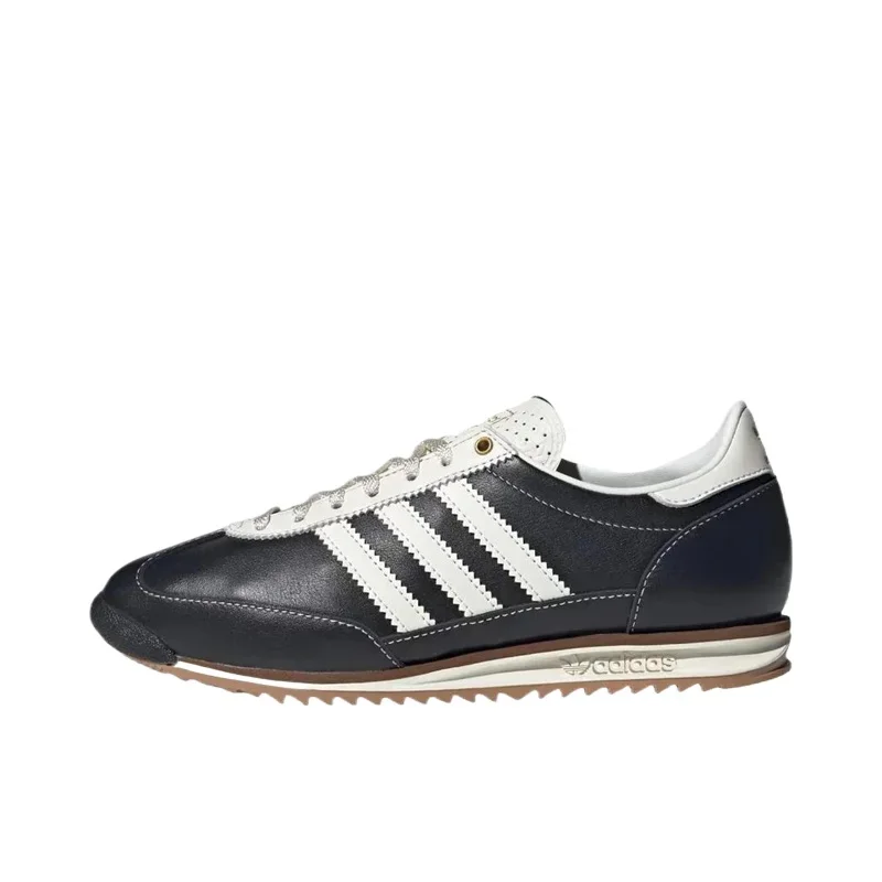

Adidas Originals SL 72 RS для женщин и мужчин, черно-белые винтажные износостойкие кроссовки с низким верхом в немецком стиле JI3968