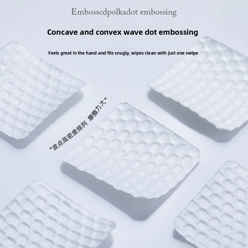 200/400pc Disposable Lint‑Free Nail Polish Remover Wipes Strong Cleaning Pads for Gel Top Coat Wipe Off Manicure Nail Art Tool view 2