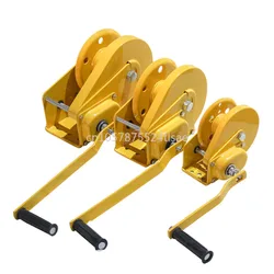 Self-Locking Hand Winch Heavy Hand Winch Bearing Stainless Steel Galvanized Hand Winch