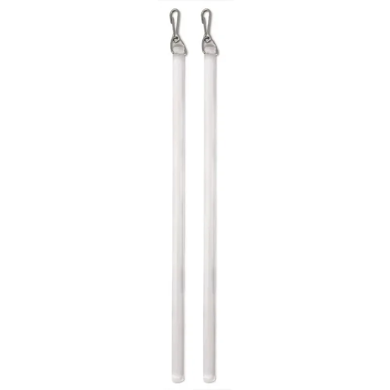 2 Pieces, with Hook Curtain Pull Rod, Curtain Pull Rod Replaced with Transparent Invisible Curtain Opening and Closing Rod