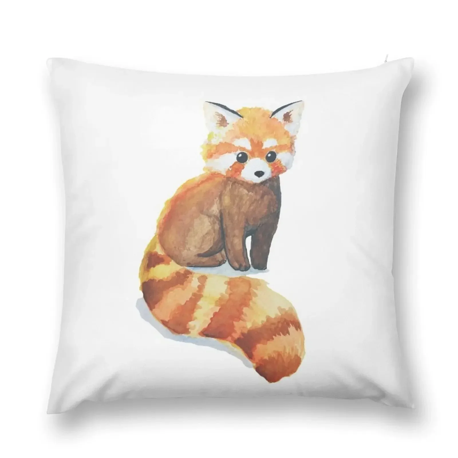 

Red Panda Throw Pillow Cushion Cover For Sofa ornamental pillows pillow