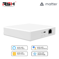 RSH Matter Smart Gateway Hub Homekit Tuya Zigbee Multi-model Smart Home Bridge Zigbee Google Home Smart Life App Control